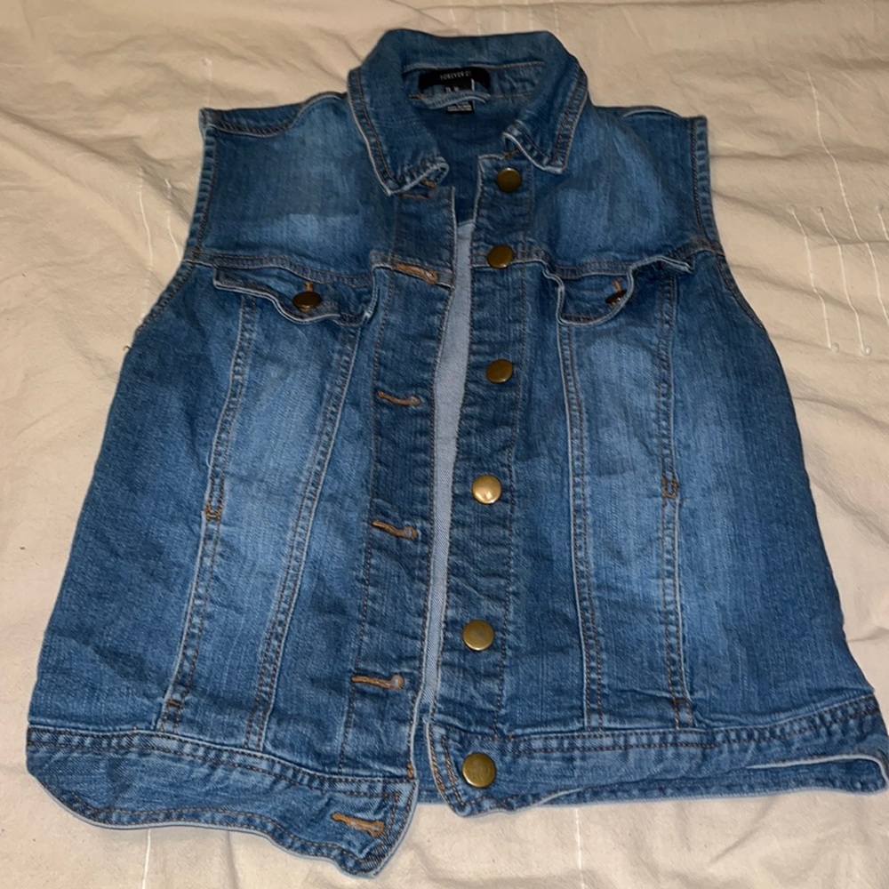 Jean vest forever21